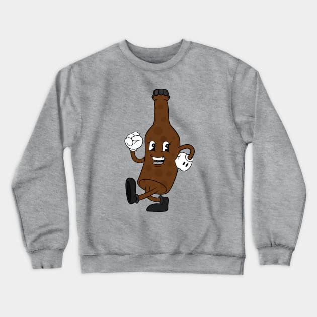 Beer on the Beat Crewneck Sweatshirt by Woah_Jonny